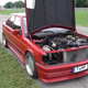 Illustration for article titled Heres a Good Idea: Swap a 500 Horsepower Turbo V8 Into a Mercedes 190E